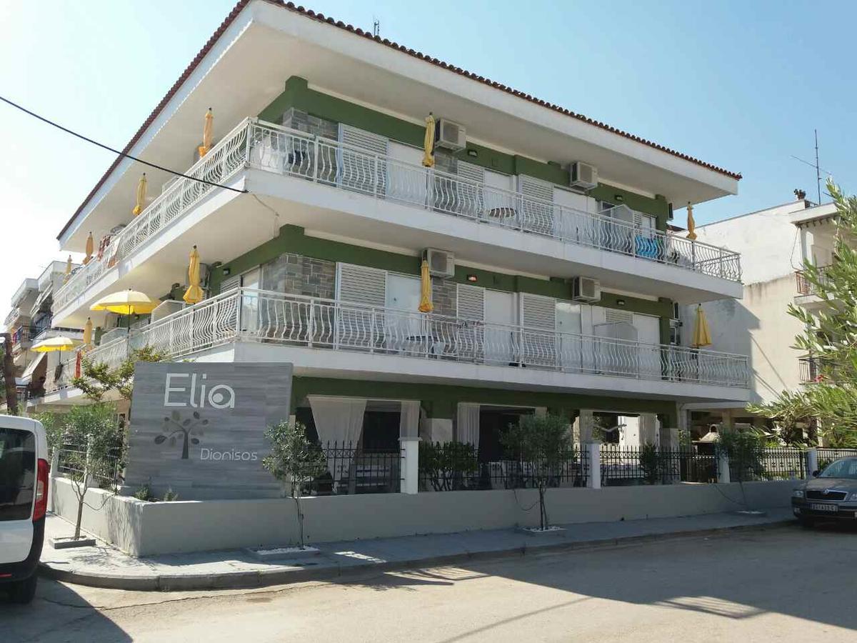 Dionisos Elia Aparthotel Паралия Дионисиу Екстериор снимка